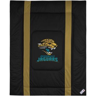 Jacksonville Jaguars Black Sideline Full/Queen Size Comforter