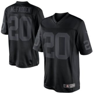Nike Darren McFadden Oakland Raiders Drenched Limited Jersey   Black