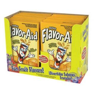 Flavor Aid Drink Mix, Mango, 0.15 Ounce (Pack of 2)  Powdered Drink Mixes  Grocery & Gourmet Food