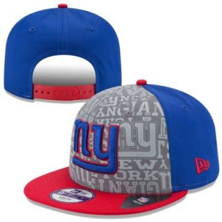 Youth New Era Royal Blue New York Giants 2014 NFL Draft 9FIFTY Snapback Hat