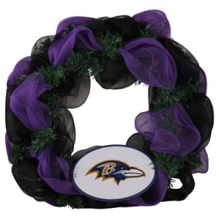 Baltimore Ravens Mesh Wreath