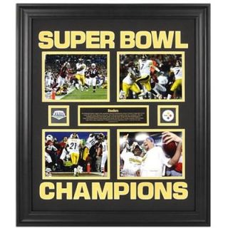Pittsburgh Steelers Super Bowl XLIII Champions 4 6 x 8 Photo Collage