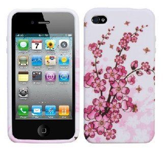 Soft Skin Case Fits Apple iPhone 4 4S Spring Flowers Candy Skin AT&T, Verizon (does NOT fit Apple iPhone or iPhone 3G/3GS or iPhone 5/5S/5C) Cell Phones & Accessories