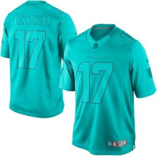 Nike Ryan Tannehill Miami Dolphins Drenched Limited Jersey   Aqua