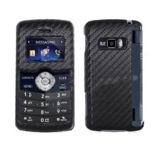 Hard Plastic Snap on Cover Fits LG VX9200 enV3 Leather Carbon Black Executive Verizon (does NOT fit LG Env2 VX9100) Cell Phones & Accessories