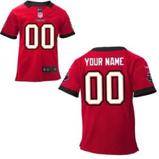 Nike Tampa Bay Buccaneers Infant Customized Game Team Color Jersey