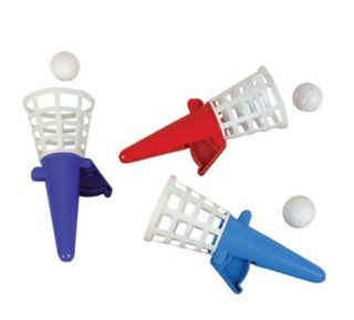 Rinco Click and Catch Game Contains One Ball and One Catcher Per Pack Sold Per 12 Packs  Ring Toss Games  Sports & Outdoors