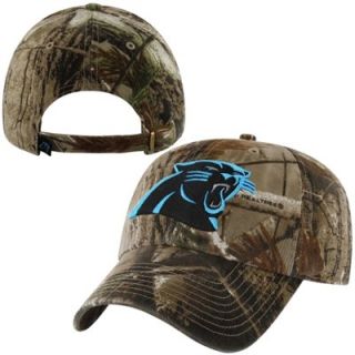 47 Brand Carolina Panthers Helmet Clean Up Adjustable Hat   Realtree Camo
