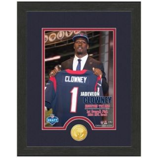 Houston Texans Jadeveon Clowney 2014 Draft Day Bronze Coin Photomint