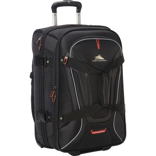 High Sierra AT7 Carry on Wheeled Duffel with Backpack straps