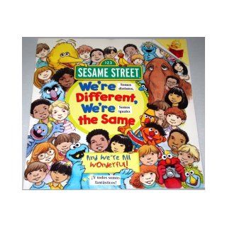 Sesame Street We're Different, We're the Same / Somos distintos, Somos iguales [Handmade Bilingual, Dual Language, English AND Spanish Book] Bobbi Jane Kates, Joe Mathieu 8601400997246 Books