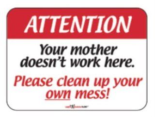 Laughter Revolution Sign Mother Doesnt Work Here (5 Pieces) Beauty