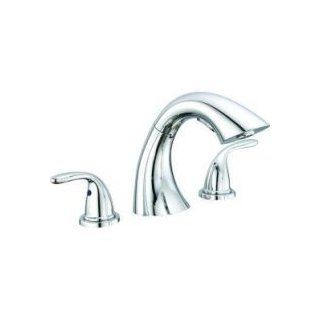Glacier Bay Roman Tub Faucet with Pull out Sprayer   Bathtub Faucets  