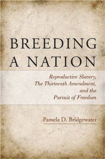 Breeding a Nation Reproductive Slavery, the Thirteenth Amendment, and the Pursuit of Freedom Pamela D. Bridgewater 9780896087781 Books