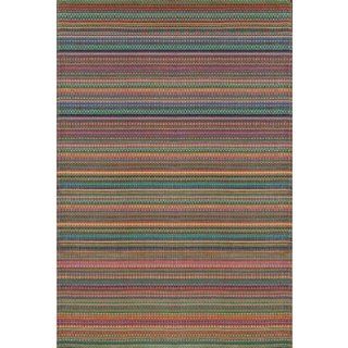 Mad Mats Mix Indoor/Outdoor Floor Mat, 6 by 9 Feet, Rainbow  Doormats  Patio, Lawn & Garden