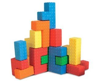 Edushape Ltd Sensory Puzzle Blocks  Toy Stacking Block Sets  Baby