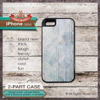 iPhone 4/4s TOUGH Case Watercolor Effect Geo Wood Art   Design Cover 80 Cell Phones & Accessories