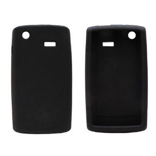 For Samsung Captivate Silicone Case Skin Cover BLACK Cell Phones & Accessories
