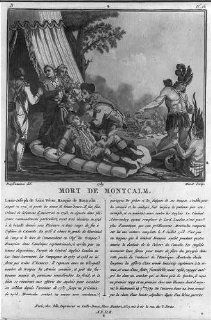 Photo Mort de Montcalm, death of Marquis de Montcalm during siege of Quebec, 1759   Prints
