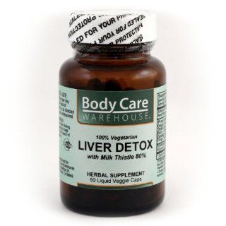 LIVER DETOX (w/ Milk Thistle) Veggie Caps, 60 ct. liquid VC Health & Personal Care