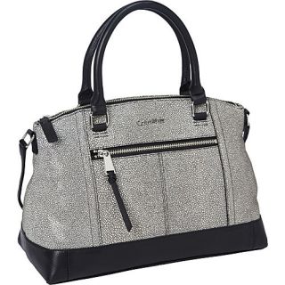 Calvin Klein Cabo Leather Satchel