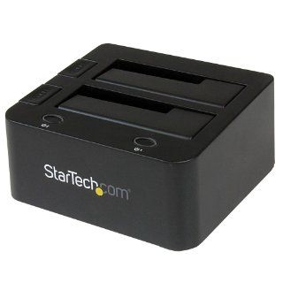 StarTech eSATA USB to SATA Hard Drive Docking Station for Dual 2.5 or 3.5in HDD Electronics