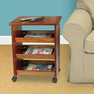 Rolling Side Table   End Tables