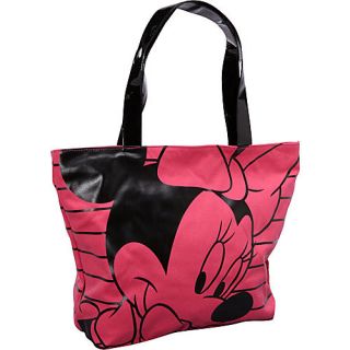 Loungefly Minnie Mouse Pink & Black Tote