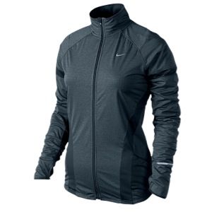 Nike Element Shield Full Zip Jacket   Womens   Running   Clothing   Dark Armory Blue/Heather/Reflective Silver