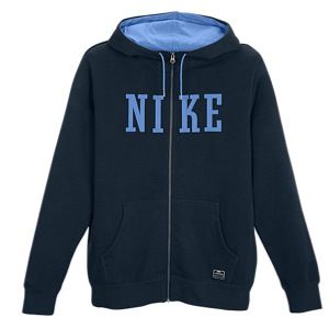 Nike Northrup Heritage FZ Hoodie   Mens   Casual   Clothing   Armory Navy/Distance Blue