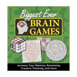 Biggest Ever Brain Games 9781412745291 Books
