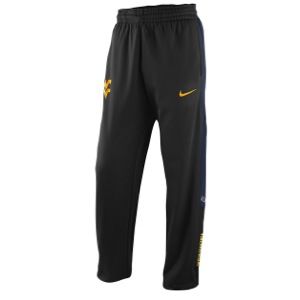 Nike College Therma Fit Performance Pants   Basketball   Clothing   West Virginia Mountaineers   Black