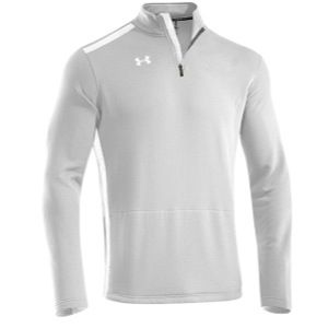 Under Armour Team Storm 1/4 Zip   Mens   For All Sports   Clothing   White/Black