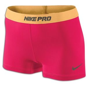 Nike Pro 2.5 Compression Shorts   Womens   Training   Clothing   Hyper Red/Dark Mushroom