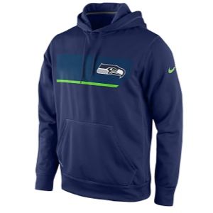 Nike NFL Therma Fit Performance Hoodie   Mens   Football   Clothing   Seattle Seahawks   College Navy