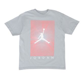 Jordan Radar T Shirt   Boys Grade School   Basketball   Clothing   Wolf Grey