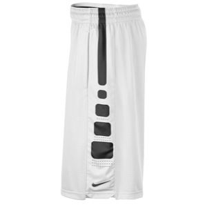 Nike Elite Stripe Shorts   Mens   Basketball   Clothing   White/Wolf Grey/Black