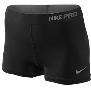 Nike Pro 2.5 Compression Shorts   Womens   Training   Clothing   Black/White/(Grey)