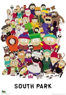 South Park   TV Show Poster All Characters (Size 27'' x 40'') (Poster & Poster Strip Set)   Prints