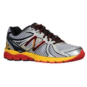 New Balance 870 V3   Mens   Running   Shoes   Silver/Yellow/Red