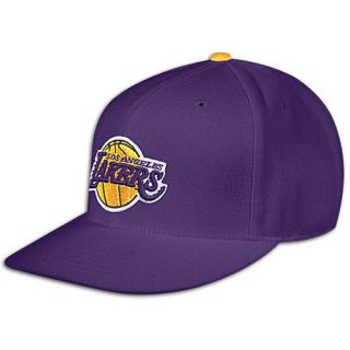 Mitchell & Ness NBA Basic Logo Fitted Cap   Mens   Basketball   Accessories   Los Angeles Lakers   Purple