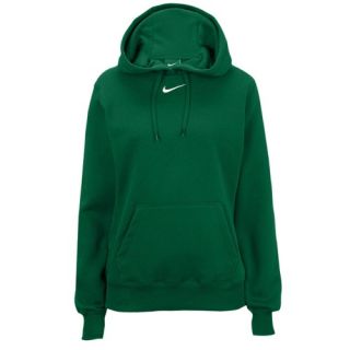 Nike Team Club Fleece Hoodie   Womens   For All Sports   Clothing   Dark Green/White