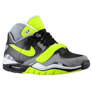 Nike Air Trainer SC II   Mens   Training   Shoes   Black/Cool Grey/Pure Platinum/Volt