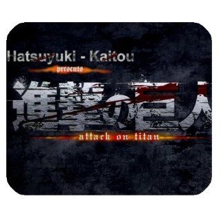 New Diy Design Hot Anime Attack On Titan High Quality Printing Square Mouse Pad Design Your Own Computer Mousepad Electronics