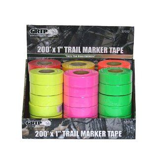 Grip 37012 200 Foot Roll Trail Marking Tape   Single Roll Sports & Outdoors
