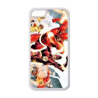 Flash Superheroes Comics Apple iPhone 5c TPU Case with Flash Superheroes Comics HD image Cell Phones & Accessories