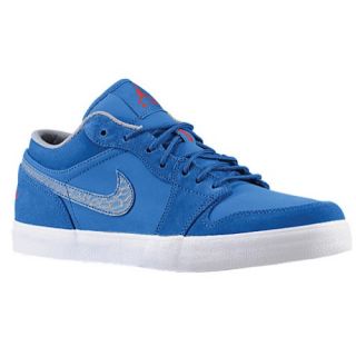 Jordan AJ V.2 Low   Mens   Basketball   Shoes   True Blue/Cement Grey/Fire Red