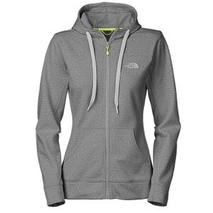 The North Face Fave Our Ite Full Zip Hoodie   Womens   Casual   Clothing   Heather Grey