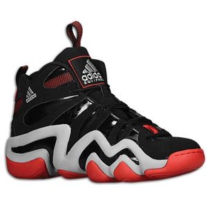 adidas Crazy 8   Mens   Basketball   Shoes   Black/Black/Light Scarlet