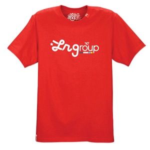 LRG Group Short Sleeve T Shirt   Mens   Casual   Clothing   Red